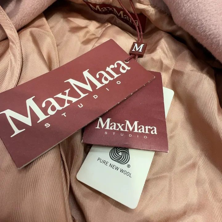 Max Mara Maxmara Minimalist Fashionable Coat 0079 Size S / US 4 / IT 40 - 6 Thumbnail