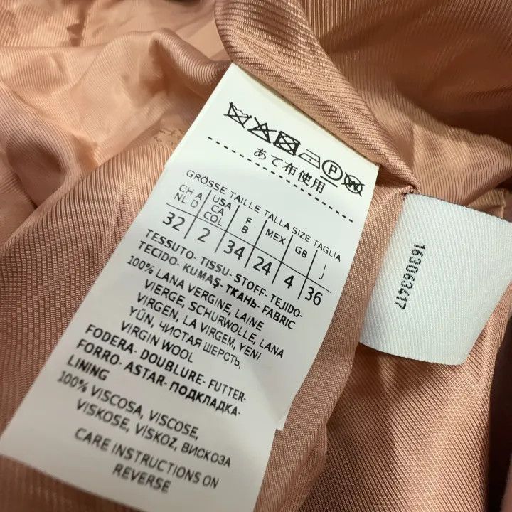 Max Mara Maxmara Minimalist Fashionable Coat 0079 Size S / US 4 / IT 40 - 5 Thumbnail