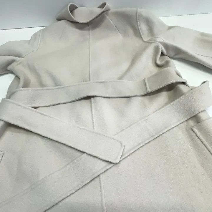 Max Mara Maxmara Stylish Casual Belted Coat 0079 Size M / US 6-8 / IT 42-44 - 9 Thumbnail
