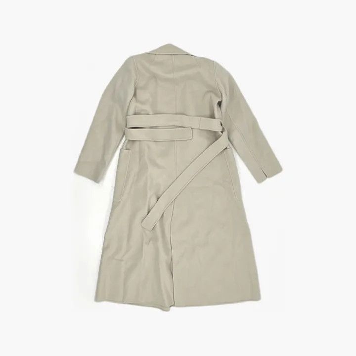Max Mara Maxmara Stylish Casual Belted Coat 0079 Size M / US 6-8 / IT 42-44 - 3 Thumbnail