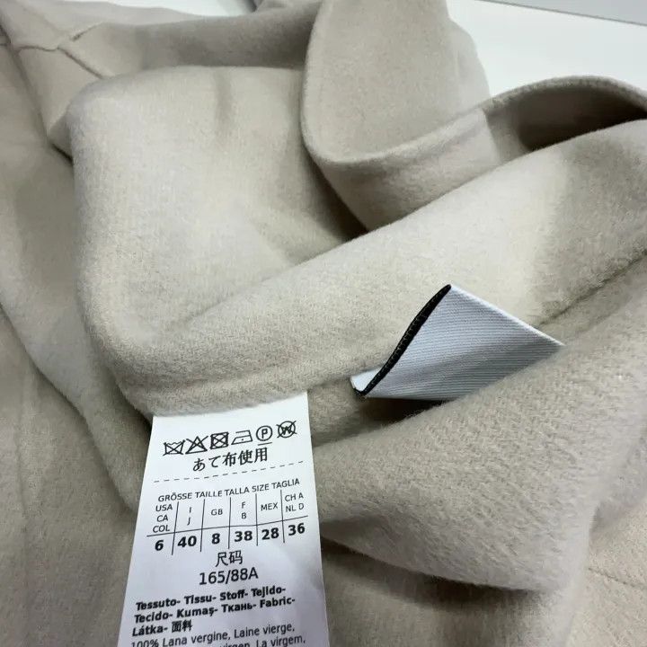 Max Mara Maxmara Stylish Casual Belted Coat 0079 Size M / US 6-8 / IT 42-44 - 4 Thumbnail
