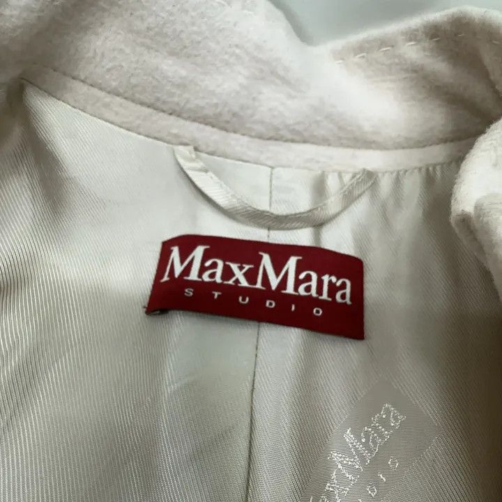 Max Mara Max Mara Casual Minimalist Button Coat 0079 Size L / US 10 / IT 46 - 4 Thumbnail