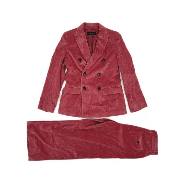Max Mara Maxmara Stylish Solid Color Corduroy Suit 0079 Size M / US 6-8 / IT 42-44 - 2 Thumbnail