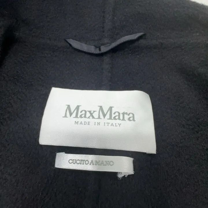 Max Mara Maxmara Casual Solid Color Overcoat 0079 Size M / US 6-8 / IT 42-44 - 4 Thumbnail