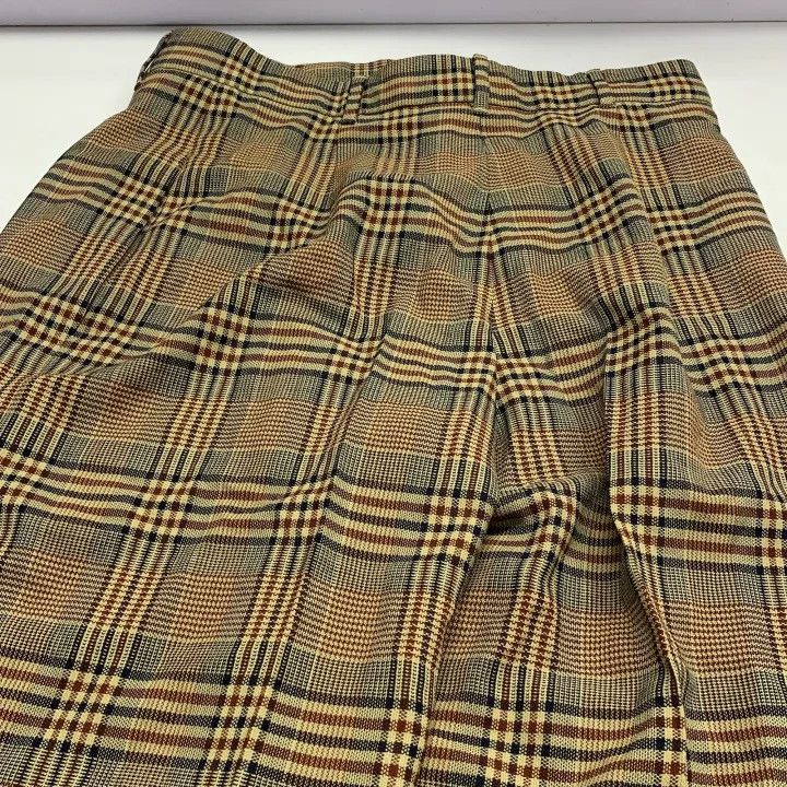Max Mara Maxmara Long Loose Fit Checked Pants 0079 Size 42" / US 20 - 5 Thumbnail