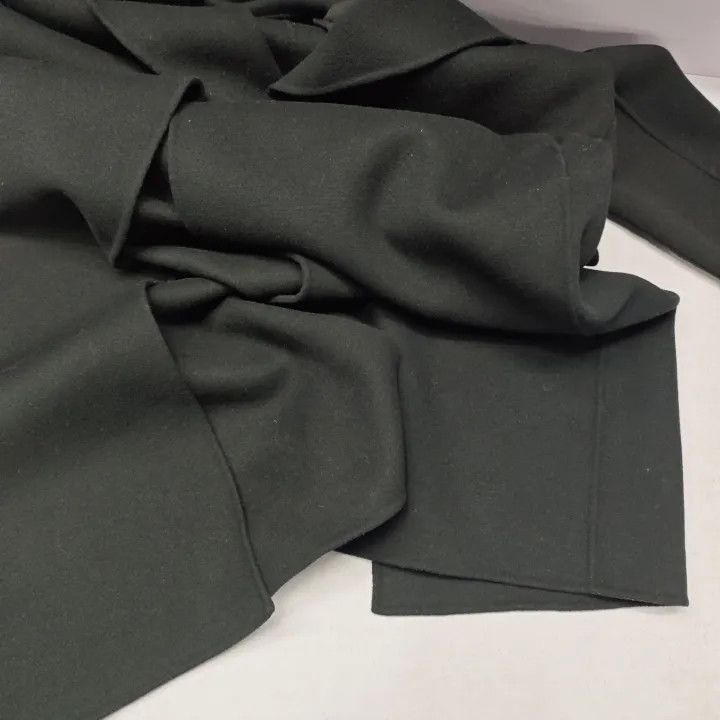Max Mara Maxmara Black Wool Overcoat 0079 Size XL / US 12-14 / IT 48-50 - 11 Thumbnail