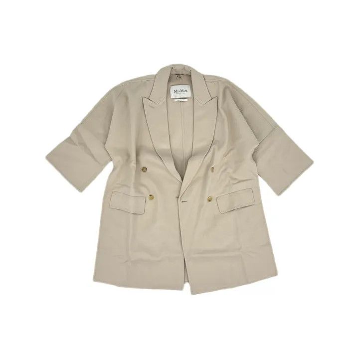 Max Mara MaxMara Stylish Minimalist Long Sleeve Coat 0079 Size M / US 6-8 / IT 42-44 - 2 Thumbnail