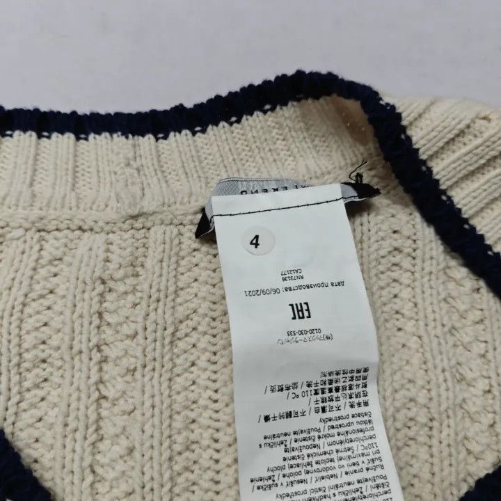 Max Mara Max Mara Comfortable Long Sleeve Button Knit Top 0079 Size XS / US 0-2 / IT 36-38 - 3 Thumbnail