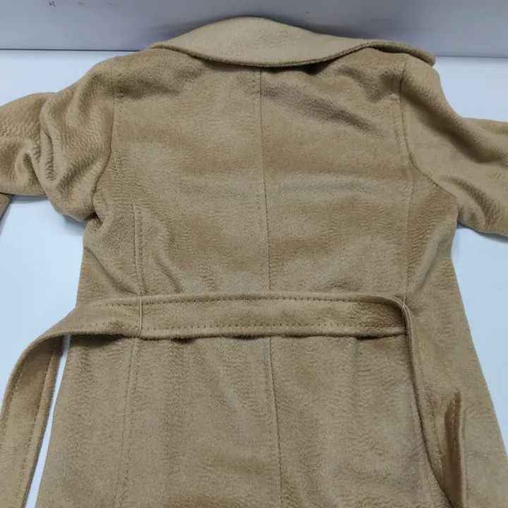 Max Mara Maxmara Classic Long Sleeve Belted Overcoat 0079 Size M / US 6-8 / IT 42-44 - 6 Thumbnail