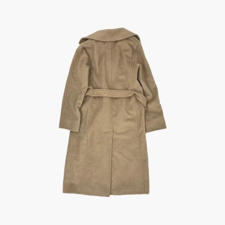 Max Mara Maxmara Classic Long Sleeve Belted Overcoat 0079 Size M / US 6-8 / IT 42-44 - 3 Thumbnail