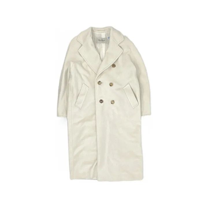 Max Mara Maxmara Double-Breasted Belted Coat 0079 Size M / US 6-8 / IT 42-44 - 2 Thumbnail