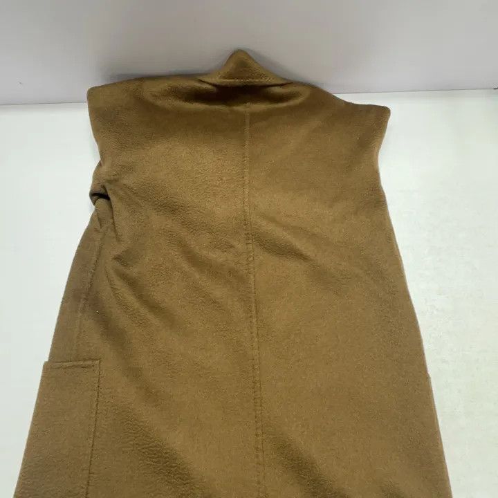 Max Mara Maxmara Classic Double-Breasted Long Coat in Beige 0079 Size M / US 6-8 / IT 42-44 - 10 Thumbnail