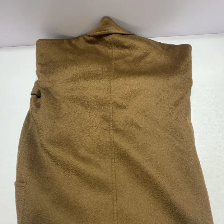 Max Mara Maxmara Classic Double-Breasted Long Coat in Beige 0079 Size M / US 6-8 / IT 42-44 - 6 Thumbnail
