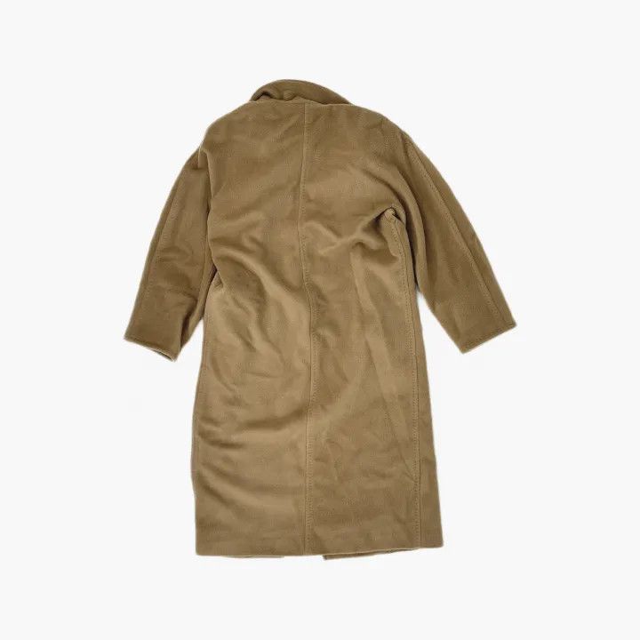 Max Mara MaxMara Long Camel Coat with Double Breasted Design 0079 Size XS / US 0-2 / IT 36-38 - 3 Thumbnail