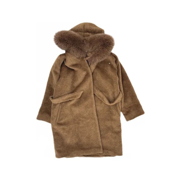 Max Mara Maxmara Teddy Collection Versatile Brown Coat 0079 Size S / US 4 / IT 40 - 2 Thumbnail
