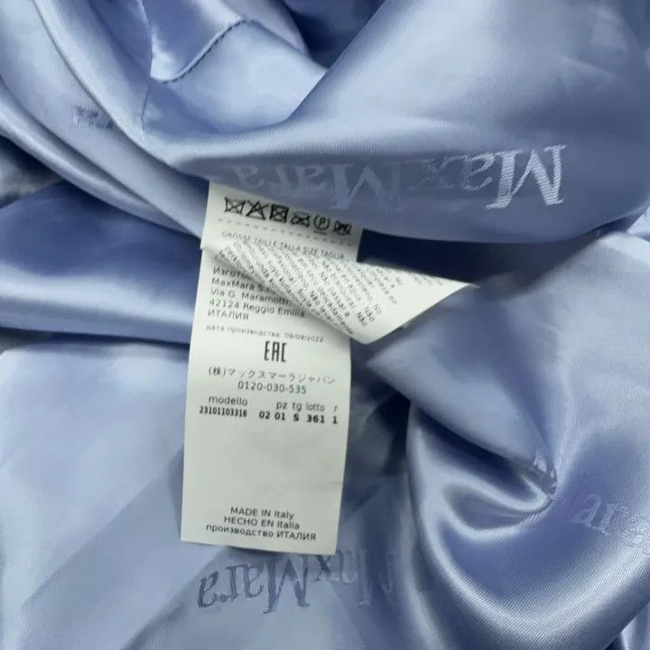 Max Mara Max Mara Stylish Solid Color Coat 0079 Size S / US 4 / IT 40 - 4 Thumbnail