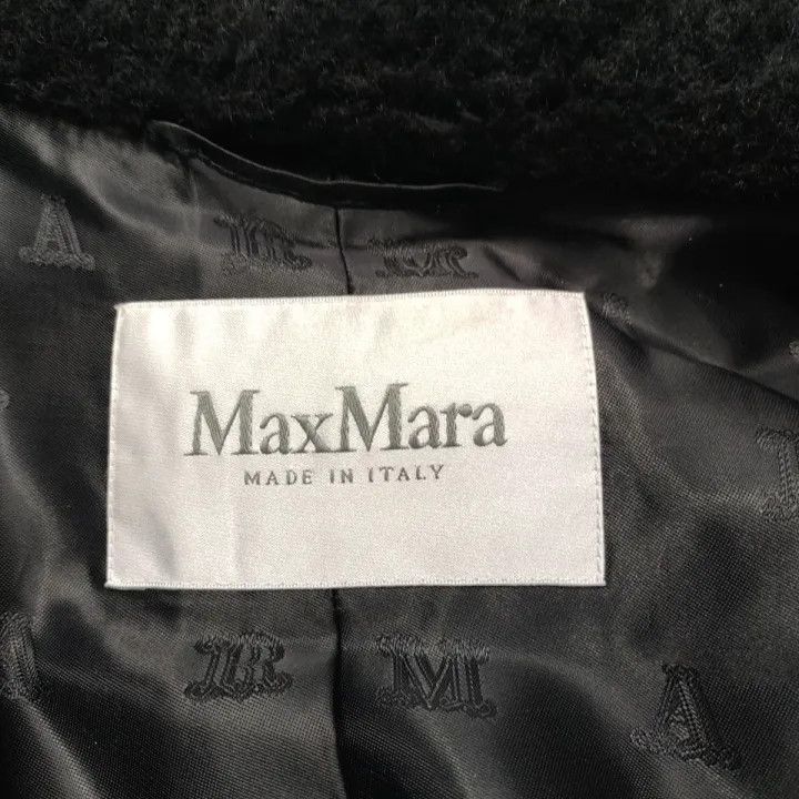Max Mara Maxmara Cozy Black Casual Jacket 0079 Size M / US 6-8 / IT 42-44 - 4 Thumbnail