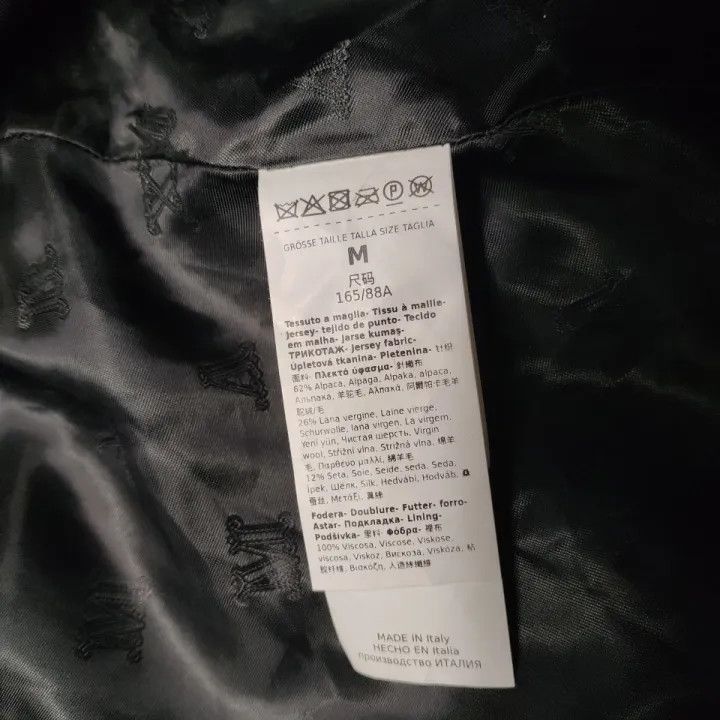 Max Mara Maxmara Cozy Black Casual Jacket 0079 Size M / US 6-8 / IT 42-44 - 5 Thumbnail