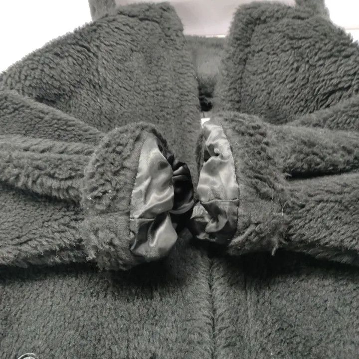 Max Mara Maxmara Cozy Black Casual Jacket 0079 Size M / US 6-8 / IT 42-44 - 10 Thumbnail