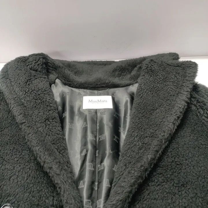 Max Mara Maxmara Cozy Black Casual Jacket 0079 Size M / US 6-8 / IT 42-44 - 7 Thumbnail