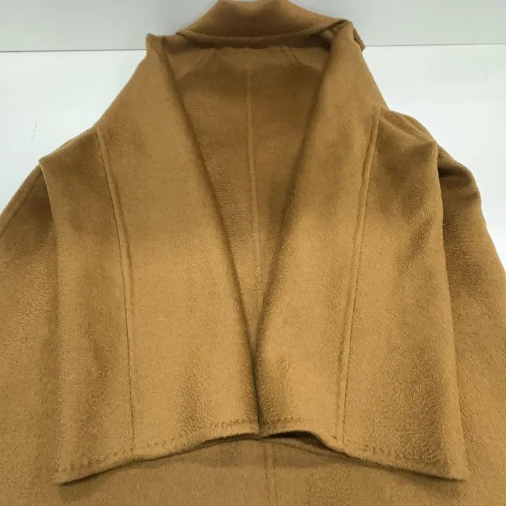 Max Mara Maxmara Stylish Solid Brown Casual Coat 0079 Size S / US 4 / IT 40 - 8 Thumbnail