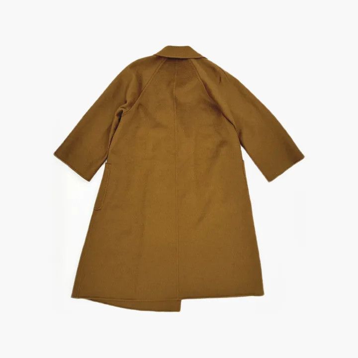 Max Mara Maxmara Stylish Solid Brown Casual Coat 0079 Size S / US 4 / IT 40 - 3 Thumbnail