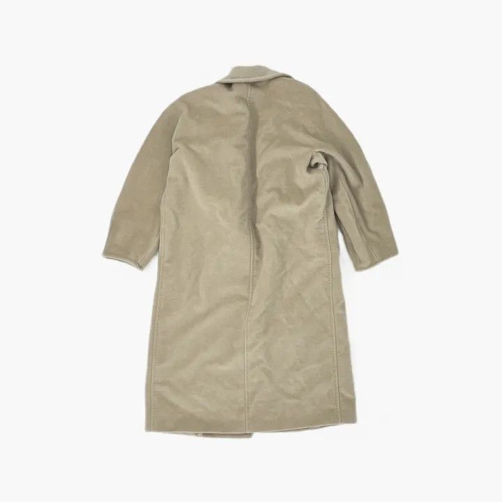 Max Mara MaxMara Stylish Long Beige Coat 0079 Size S / US 4 / IT 40 - 3 Thumbnail