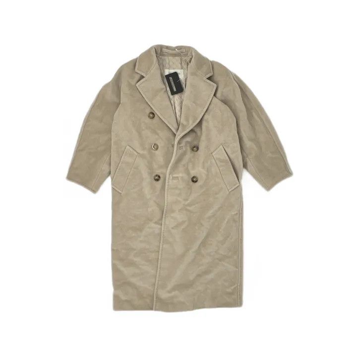 Max Mara MaxMara Classic Beige Long Coat 0079 Size M / US 6-8 / IT 42-44 - 2 Thumbnail