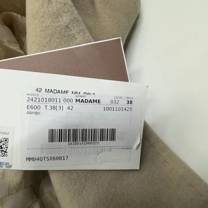 Max Mara MaxMara Classic Beige Long Coat 0079 Size M / US 6-8 / IT 42-44 - 5 Thumbnail