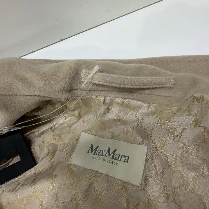Max Mara MaxMara Classic Beige Long Coat 0079 Size M / US 6-8 / IT 42-44 - 7 Thumbnail