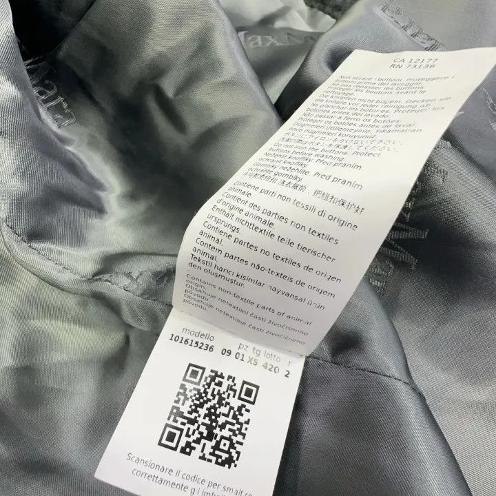 Max Mara MaxMara Casual Fashion Solid Color Coat 0079 Size XS / US 0-2 / IT 36-38 - 5 Thumbnail
