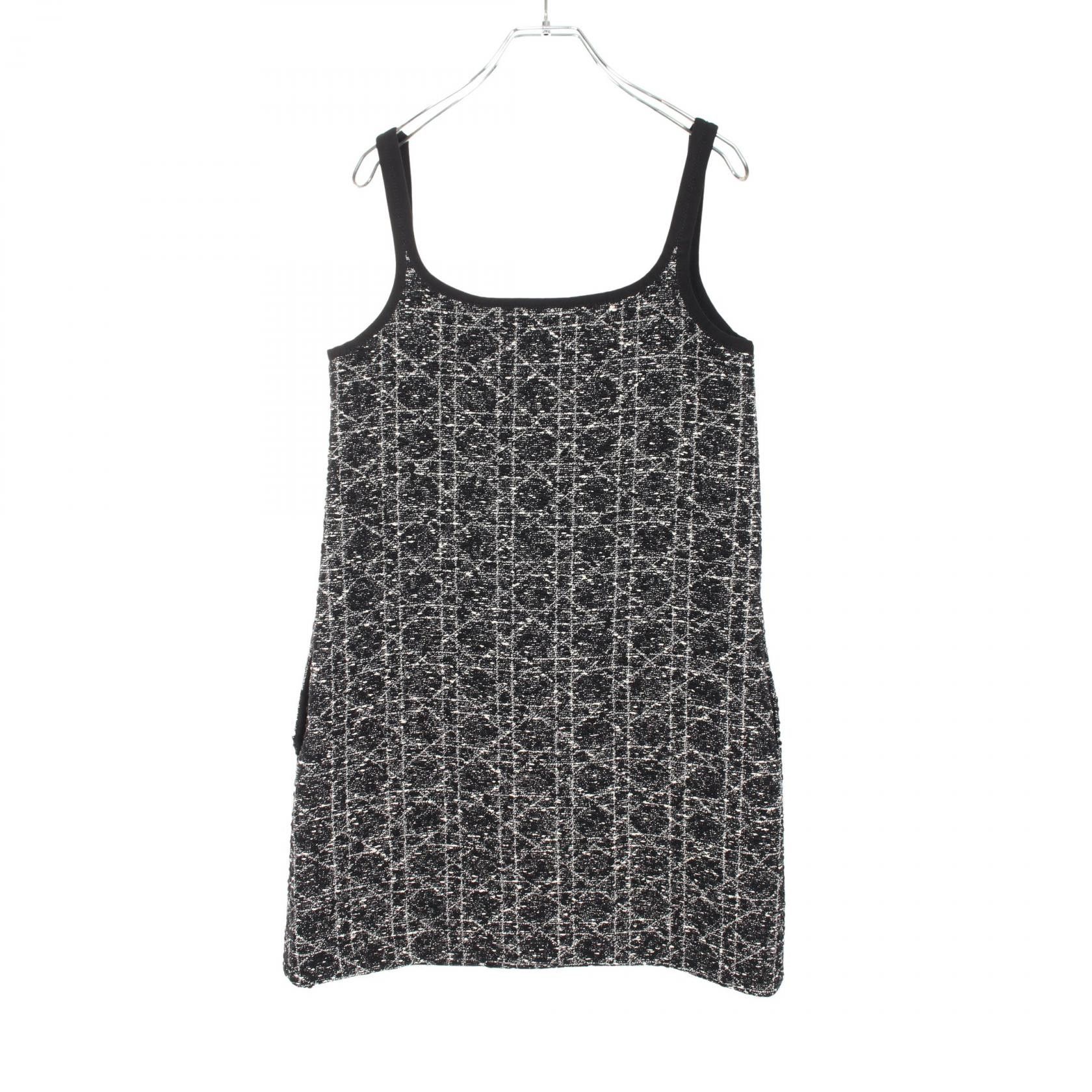 Dior Dior Dior Macro Cannage Cotton Dress Cotton Dresses 421R65A7795 Size ONE SIZE - 2 Thumbnail