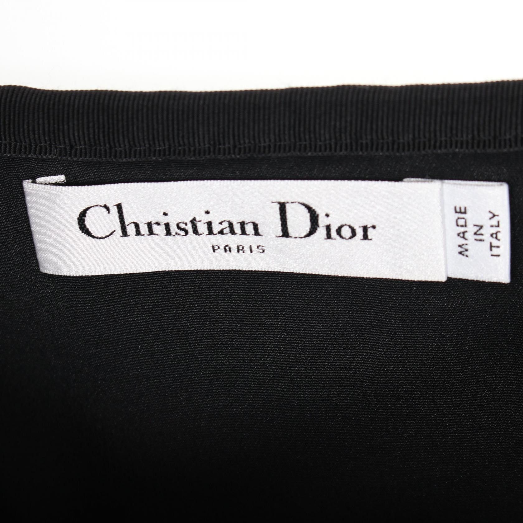 Dior Dior Dior Macro Cannage Cotton Dress Cotton Dresses 421R65A7795 Size ONE SIZE - 3 Thumbnail
