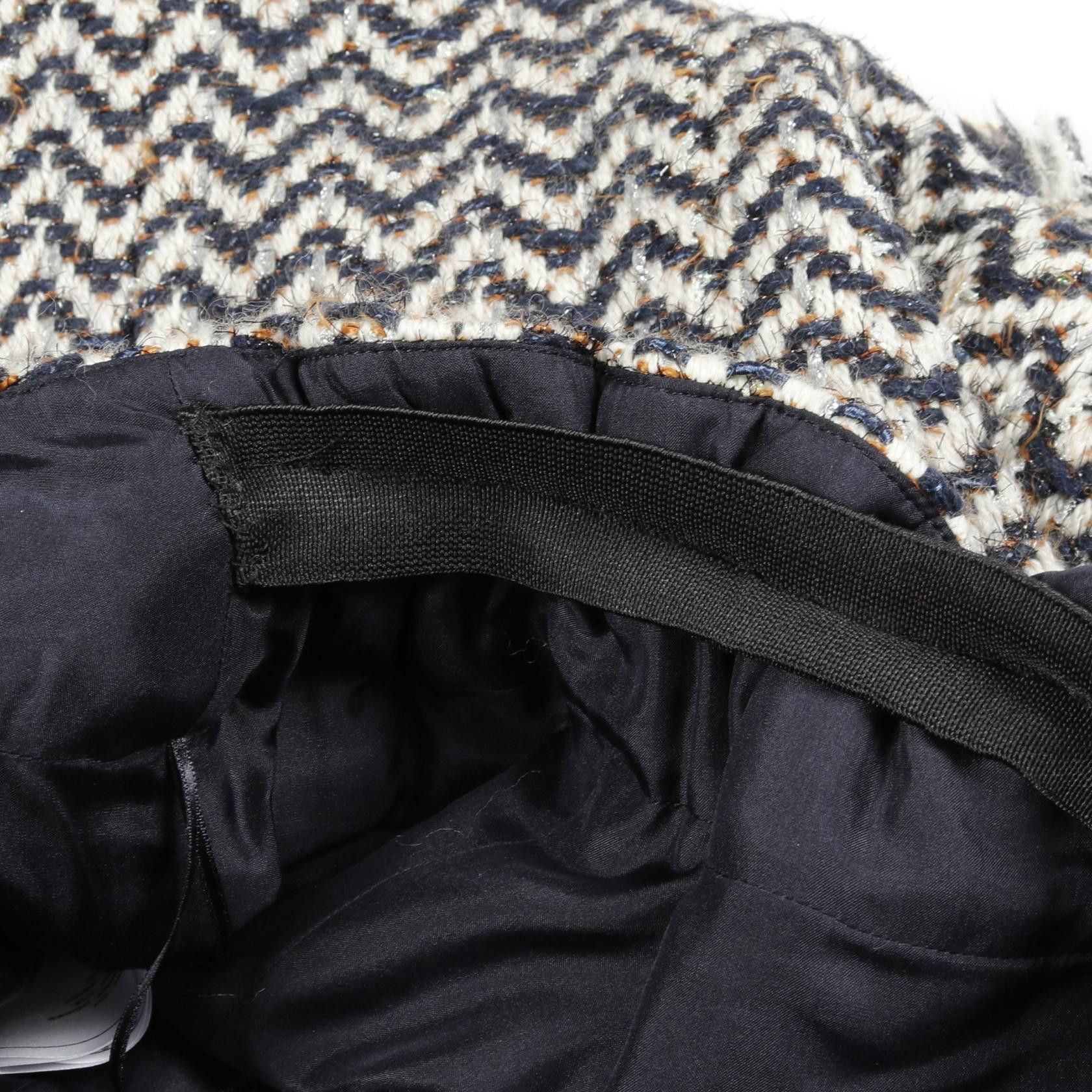 Chanel Chanel Chanel Coco Mark Wool Nylon Skirt Others Skirts P62387V47803 Size ONE SIZE - 7 Thumbnail