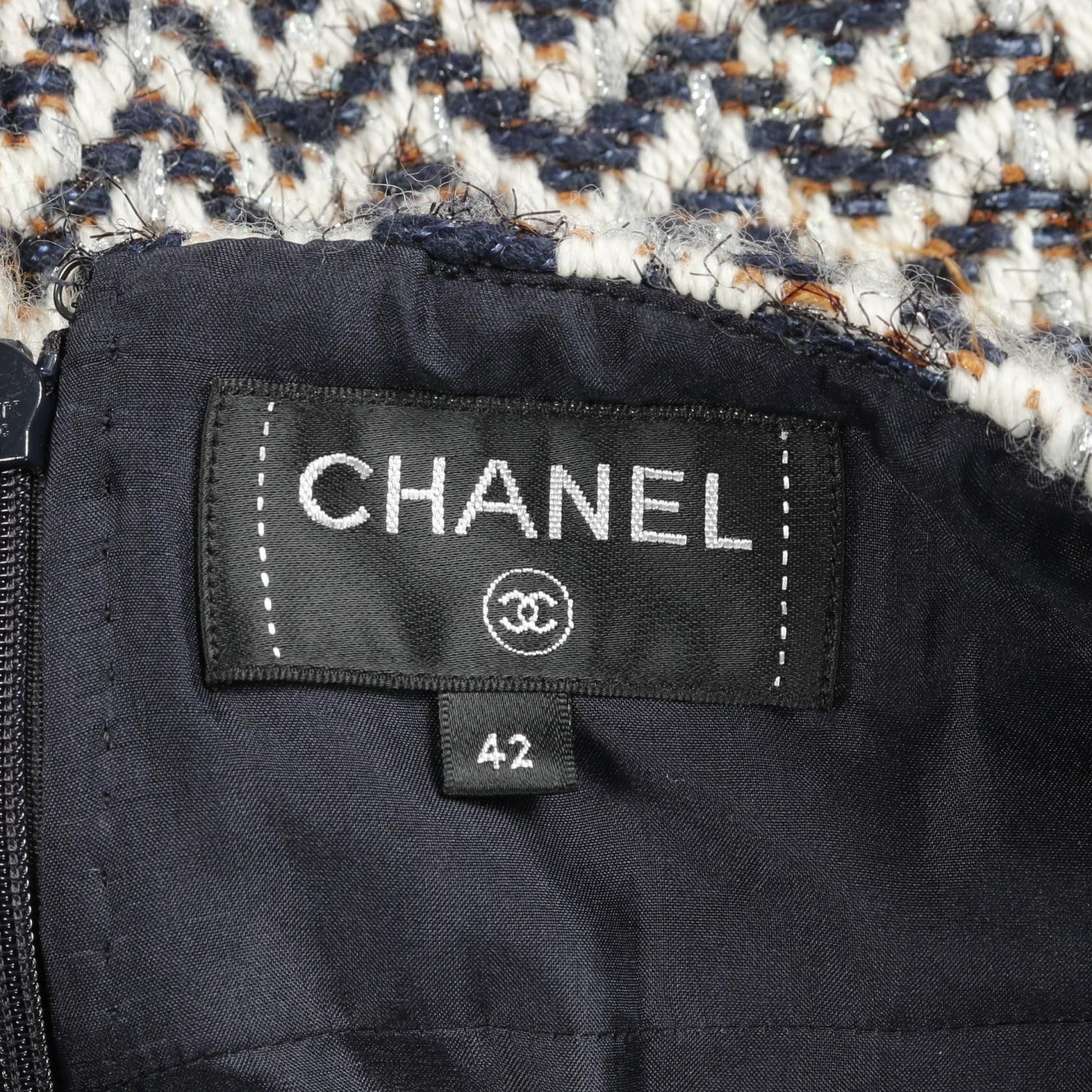 Chanel Chanel Chanel Coco Mark Wool Nylon Skirt Others Skirts P62387V47803 Size ONE SIZE - 3 Thumbnail