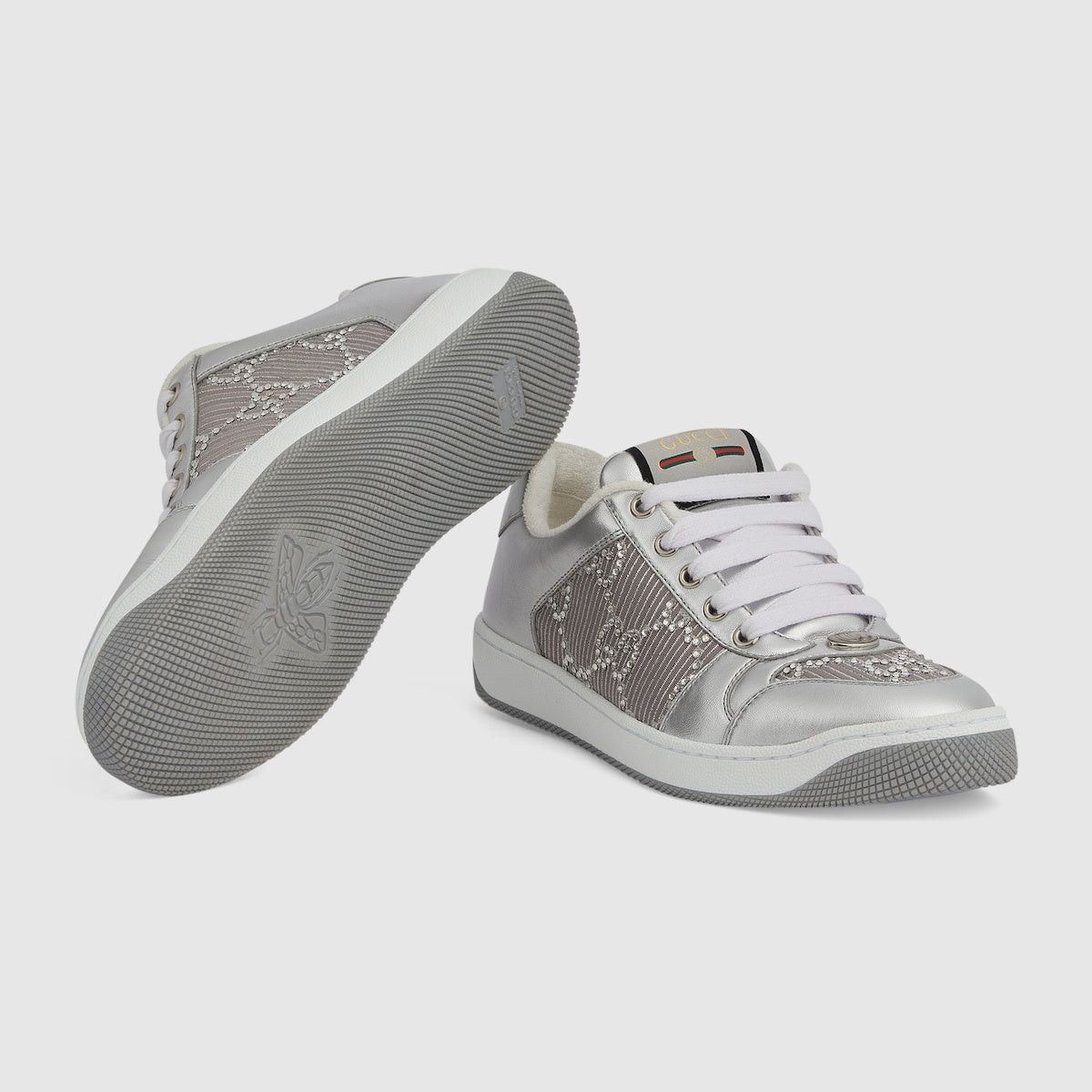 Gucci Gucci Screener GG Crystals Sneakers SIZE 35 Size ONE SIZE - 3 Thumbnail