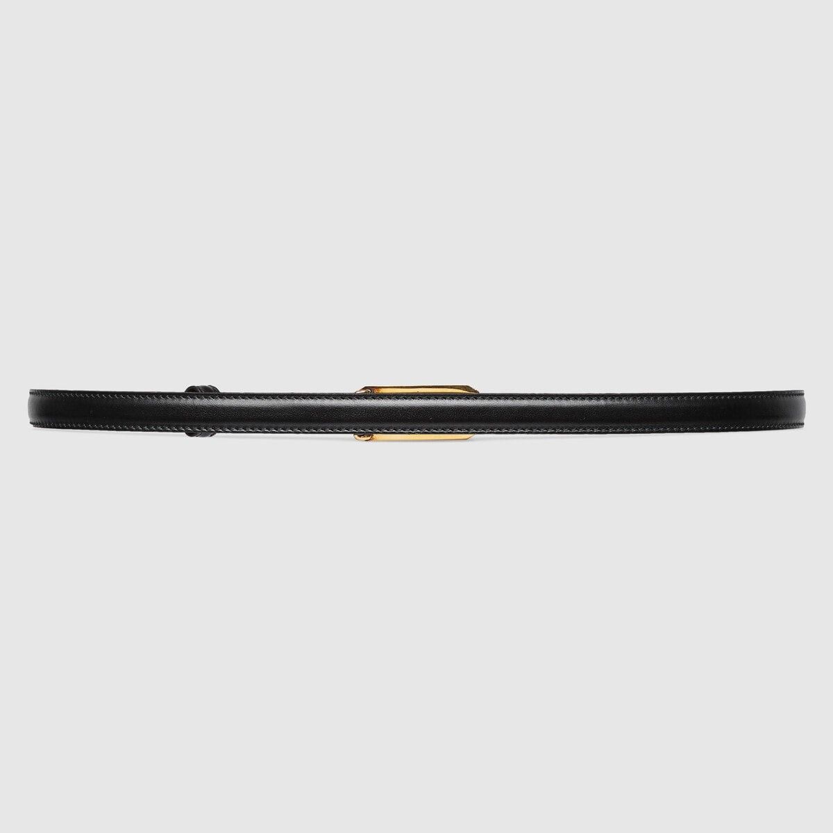 Gucci Gucci Interlocking G Thin Belt SIZE 90 Size ONE SIZE - 3 Thumbnail