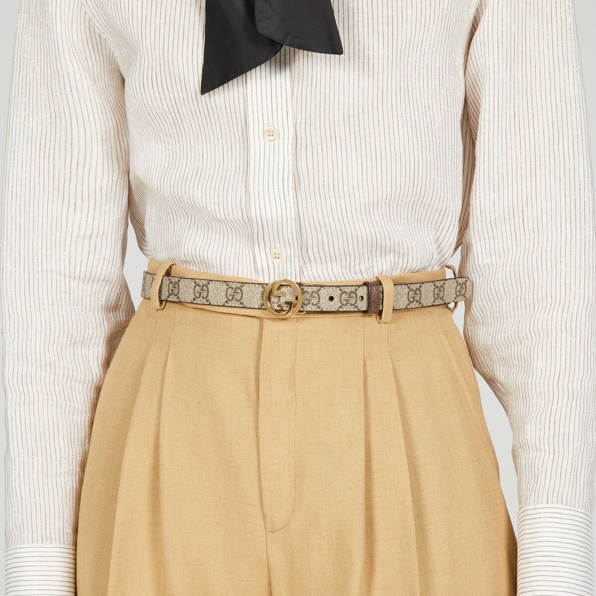 Gucci Gucci Blondie GG Thin Belt SIZE 80 Size ONE SIZE - 4 Thumbnail