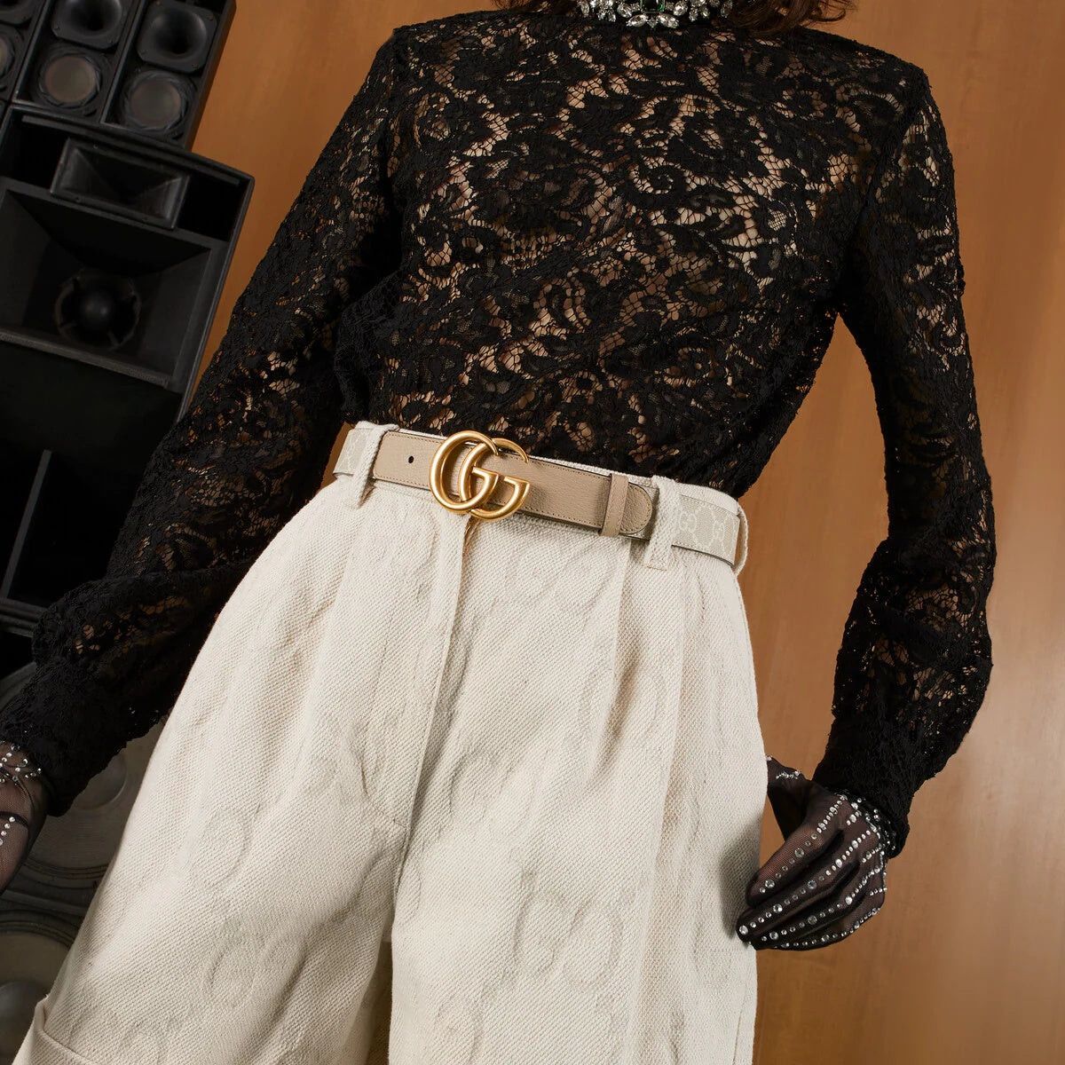 Gucci Gucci GG Marmont Belt SIZE 105 Size ONE SIZE - 3 Thumbnail