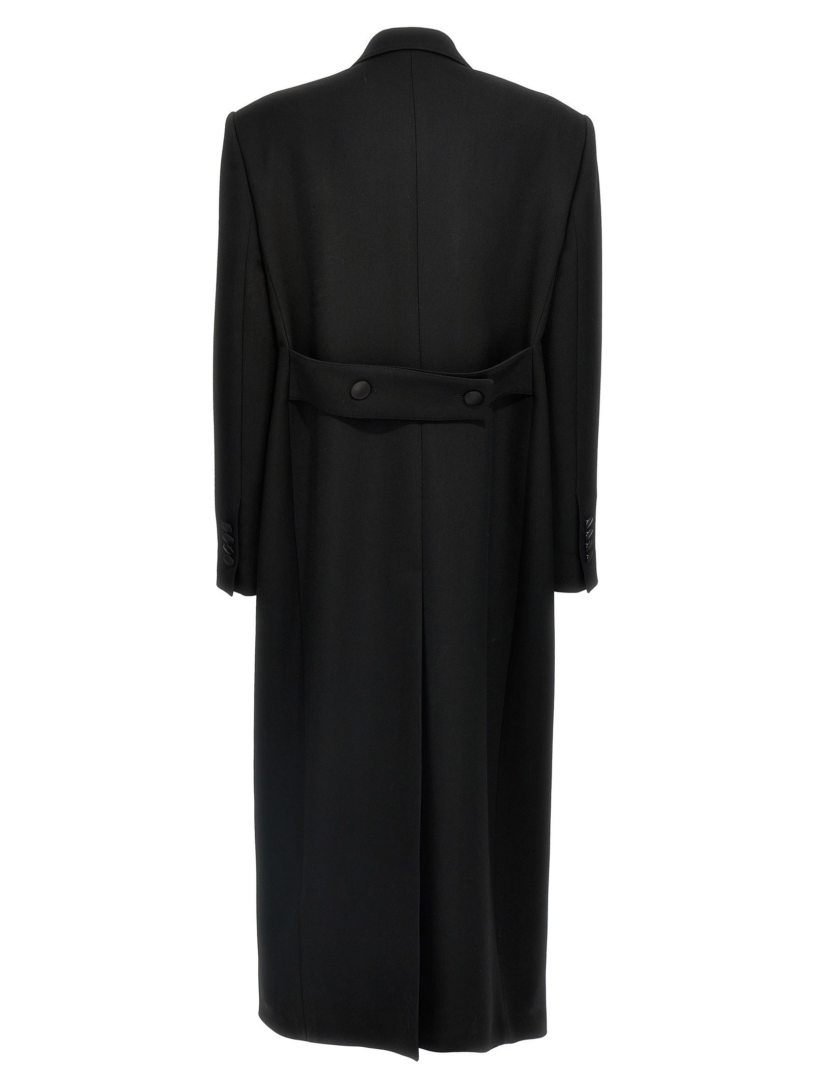 Dolce & Gabbana Long Tuxedo Coat Size XS / US 0-2 / IT 36-38 - 2 Thumbnail