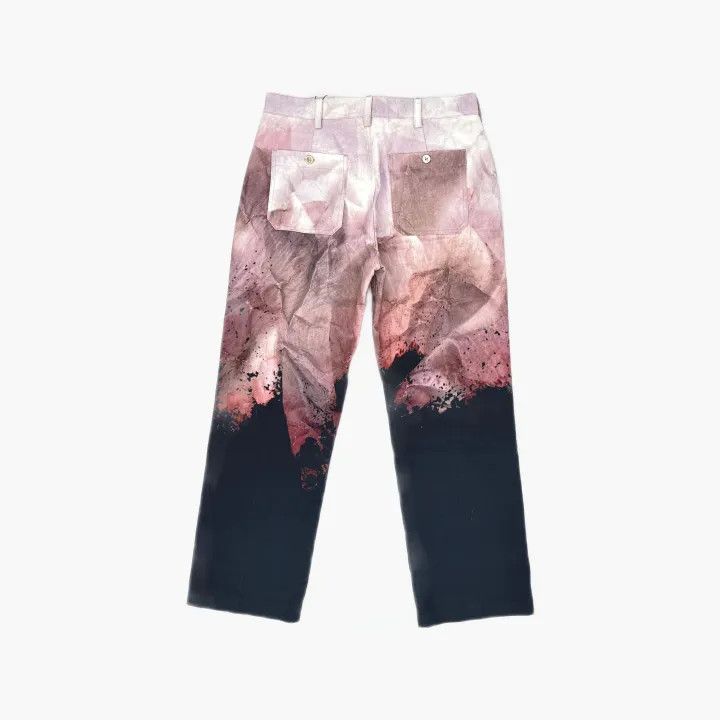 Alexander McQueen Alexander McQueen Floral Print Cotton Casual Pants 0079 Size US 30 / EU 46 - 3 Thumbnail