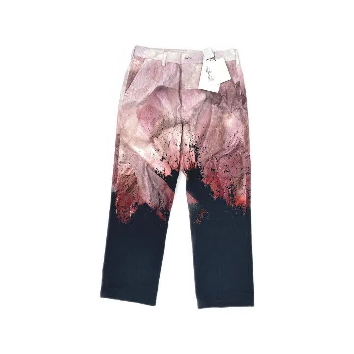 Alexander McQueen Alexander McQueen Floral Print Cotton Casual Pants 0079 Size US 30 / EU 46 - 2 Thumbnail