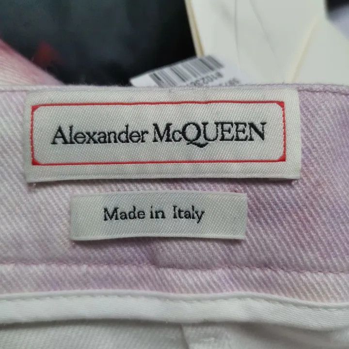 Alexander McQueen Alexander McQueen Floral Print Cotton Casual Pants 0079 Size US 30 / EU 46 - 4 Thumbnail