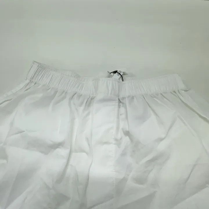 AMI AMIPARIS Logo Print White Casual Shorts 0079 Size US 30 / EU 46 - 9 Thumbnail