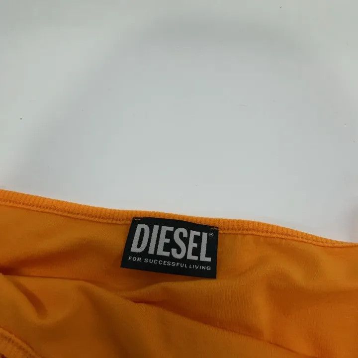Diesel Diesel Yellow Spaghetti Strap Dress 0079 Size 28" / US 6 / IT 42 - 7 Thumbnail