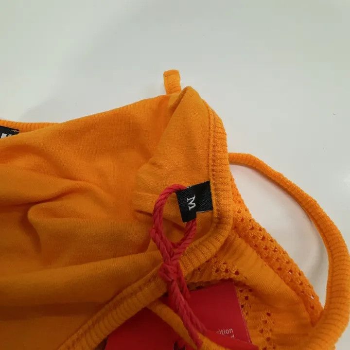 Diesel Diesel Yellow Spaghetti Strap Dress 0079 Size 28" / US 6 / IT 42 - 6 Thumbnail