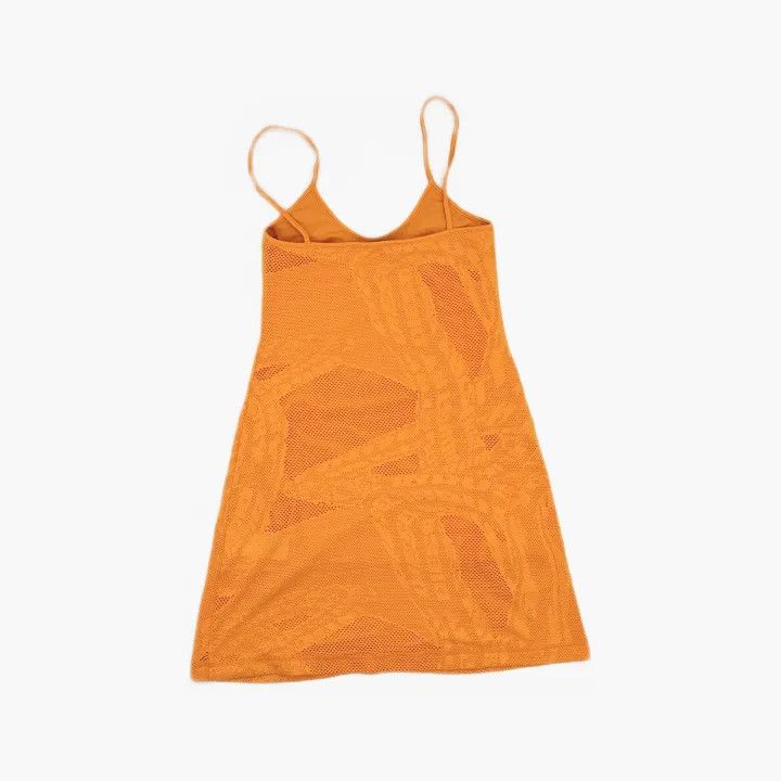 Diesel Diesel Yellow Spaghetti Strap Dress 0079 Size 28" / US 6 / IT 42 - 3 Thumbnail