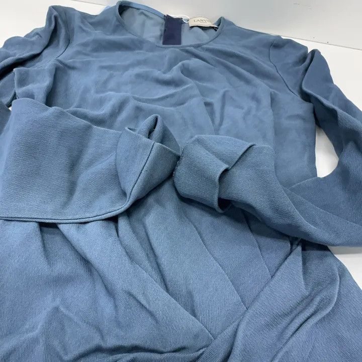 Lanvin Lanvin Stylish Casual Long Sleeve Dress 0079 Size 24" / US 00 / IT 34 - 8 Thumbnail