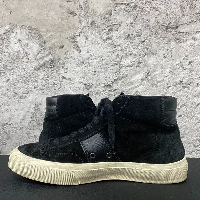 Tom Ford tom ford black mid top sneakers Size US 13 / EU 46 - 5 Thumbnail