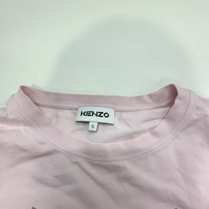 Kenzo KENZO Pink Graphic Tiger Head T-Shirt 0079 Size S / US 4 / IT 40 - 6 Thumbnail
